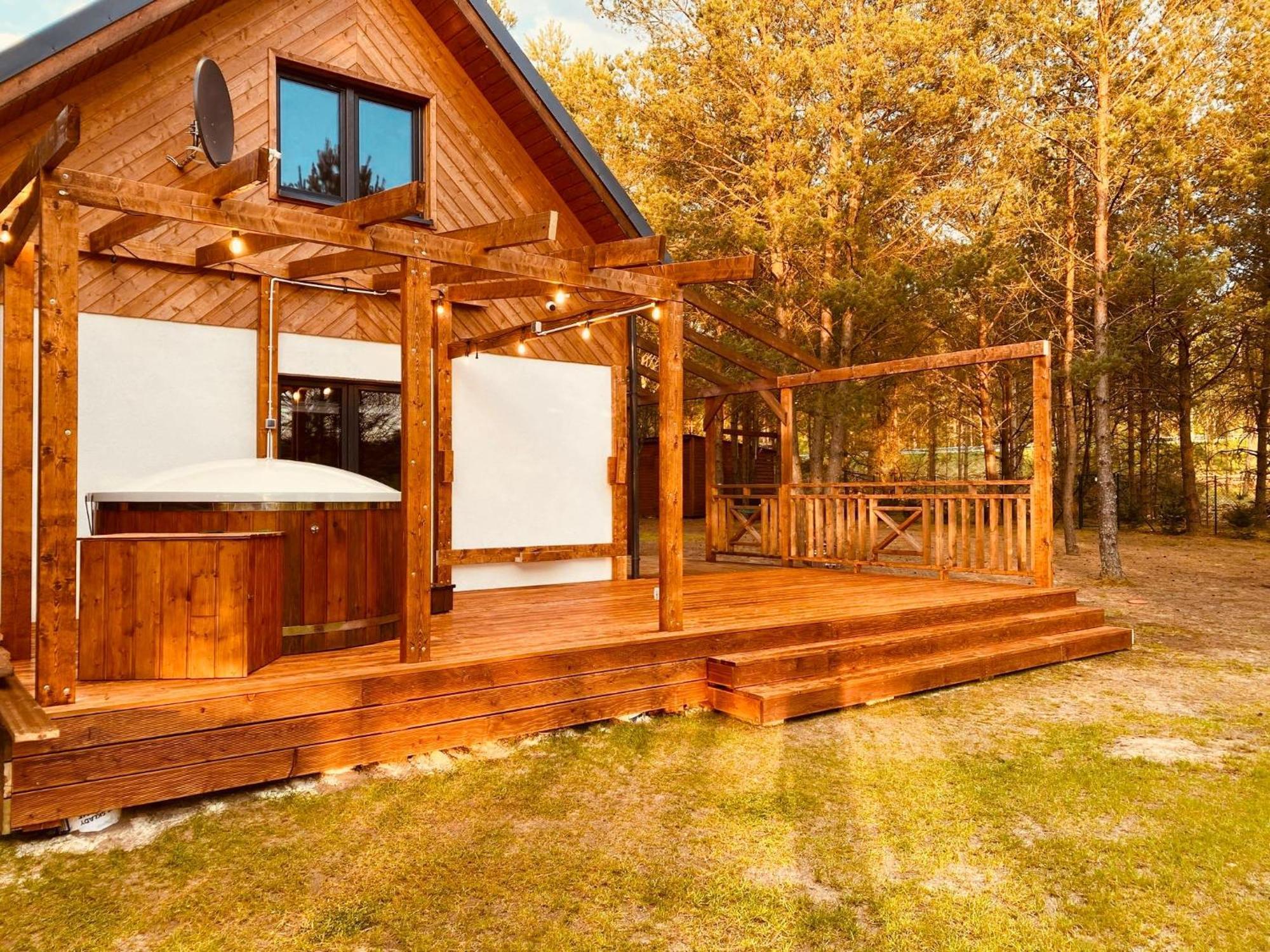 Domek Bartoszylas Z Sauna I Balia Zewnętrze zdjęcie