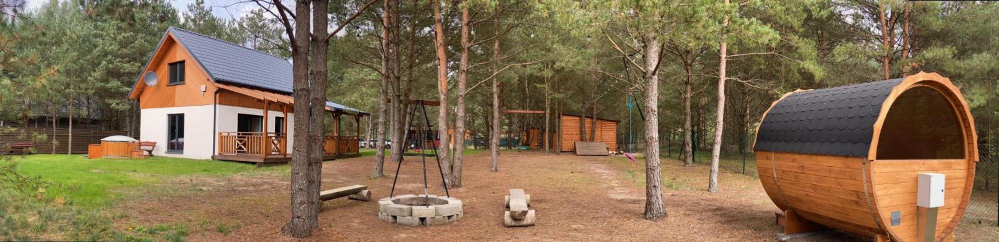 Domek Bartoszylas Z Sauna I Balia Zewnętrze zdjęcie